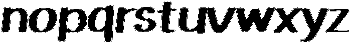 Playfun Rounded Rimmed Italic otf (400) Font LOWERCASE