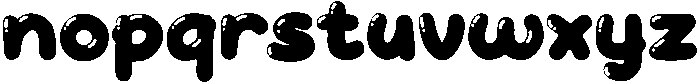 Playground Regular otf (400) Font LOWERCASE