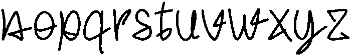 Playground Regular otf (400) Font LOWERCASE