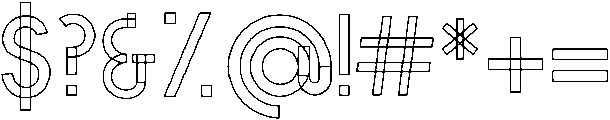 Playground otf (400) Font OTHER CHARS