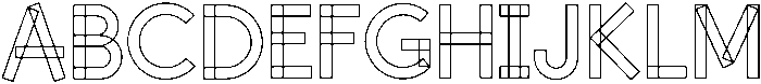 Playground otf (400) Font UPPERCASE