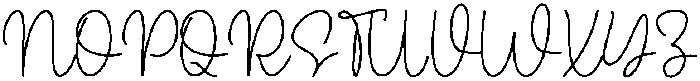 Playing Paragliding Regular otf (400) Font UPPERCASE