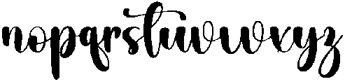 Playlist Regular otf (400) Font LOWERCASE