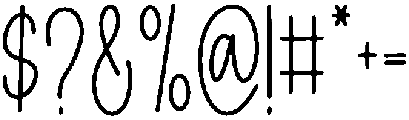 Pleasure Regular otf (400) Font OTHER CHARS