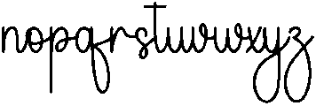 Pleasure Regular otf (400) Font LOWERCASE