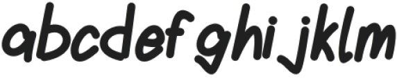 Plenieer Regular otf (400) Font LOWERCASE