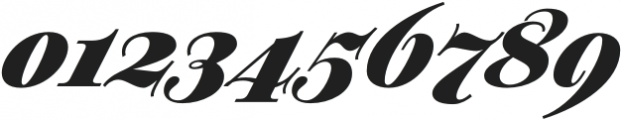 Plethora Black Italic otf (900) Font OTHER CHARS