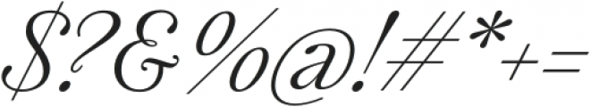 Plethora Light Italic otf (300) Font OTHER CHARS