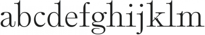 Plethora Light otf (300) Font LOWERCASE