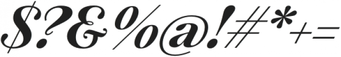 Plethora SemiBold Italic otf (600) Font OTHER CHARS