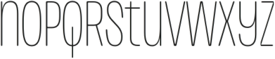 Plex Soft ExtraLight otf (200) Font LOWERCASE