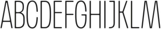 Plex Soft Light otf (300) Font UPPERCASE