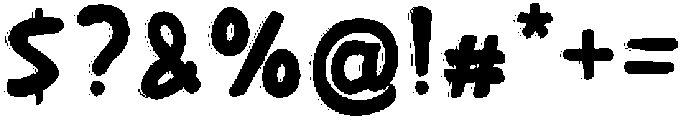 Ploofy otf (400) Font OTHER CHARS
