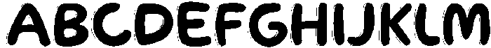 Ploofy otf (400) Font UPPERCASE