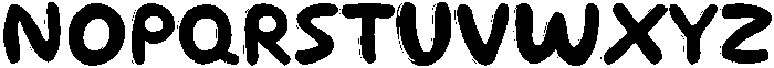 Ploofy otf (400) Font UPPERCASE