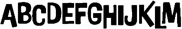 Plounsy Bold otf (700) Font UPPERCASE