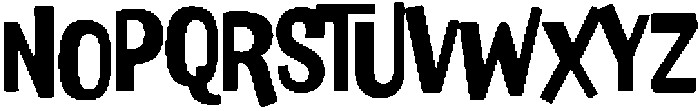Plounsy Bold otf (700) Font UPPERCASE