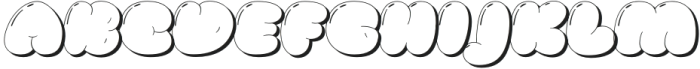 Fancy Loon Lettering Pluffy Loon Outline Shadow otf (400) Font - Decorative/Displ - What Font Is