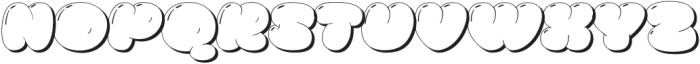 Fancy Loon Lettering Pluffy Loon Outline Shadow otf (400) Font - Decorative/Displ - What Font Is