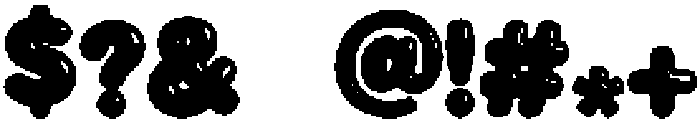 Plum Bounce Regular otf (400) Font OTHER CHARS