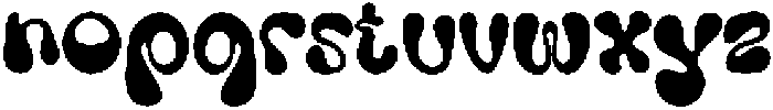 Plumby otf (400) Font LOWERCASE