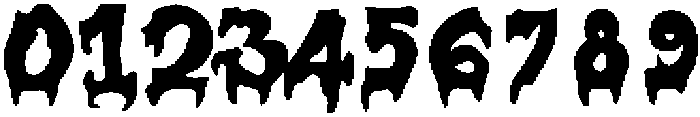 Plump Drip otf (400) Font OTHER CHARS