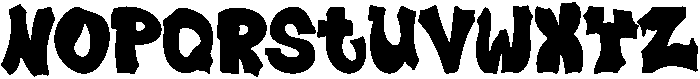 Plump Parade otf (400) Font UPPERCASE