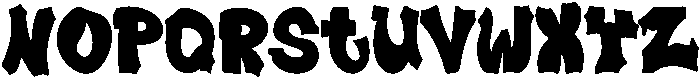 Plump Parade otf (400) Font LOWERCASE