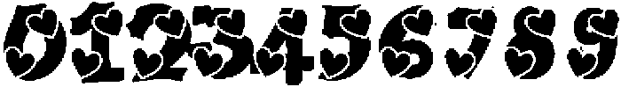 Plump Valentine otf (400) Font OTHER CHARS