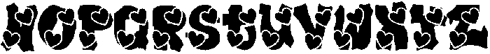 Plump Valentine otf (400) Font UPPERCASE