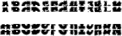 Plump Varsity Stacked Monogram otf (400) Font UPPERCASE