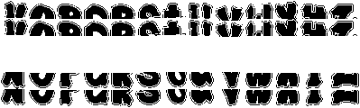 Plump Varsity Stacked Monogram otf (400) Font UPPERCASE