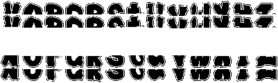 Plump Varsity Stacked Monogram otf (400) Font LOWERCASE