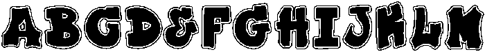 Plump Varsity otf (400) Font UPPERCASE