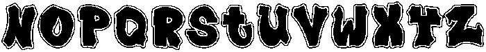 Plump Varsity otf (400) Font UPPERCASE