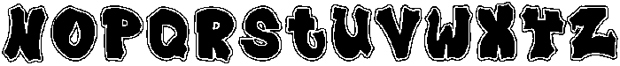 Plump Varsity otf (400) Font LOWERCASE