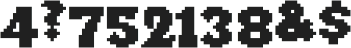 PlumpPixel ttf (400) Font OTHER CHARS