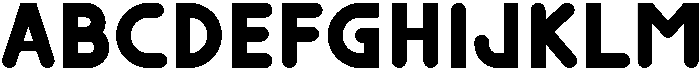 Plumpy Regular otf (400) Font UPPERCASE