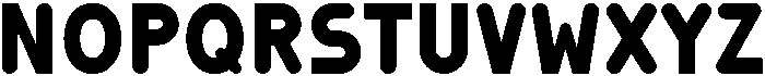 Plumpy Regular otf (400) Font UPPERCASE