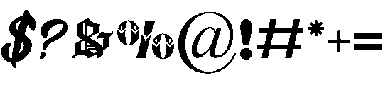 Pluralism Regular otf (400) Font OTHER CHARS
