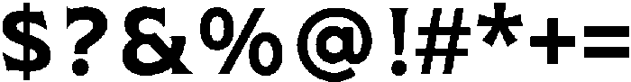 Pluribus-Bold otf (700) Font OTHER CHARS