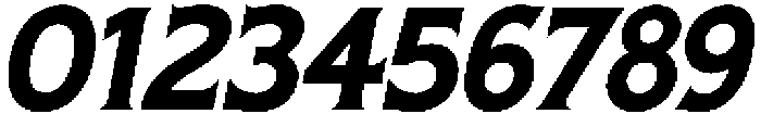 Pluribus-BoldItalic otf (700) Font OTHER CHARS