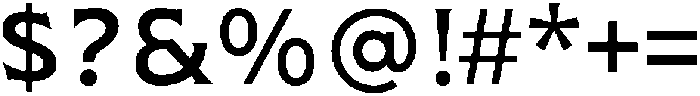 Pluribus Medium otf (500) Font OTHER CHARS