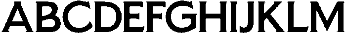 Pluribus Medium otf (500) Font UPPERCASE