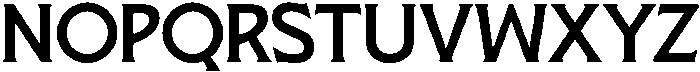 Pluribus Medium otf (500) Font UPPERCASE