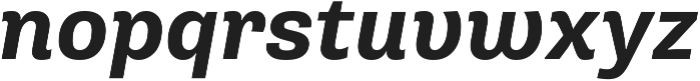 Pluto Sans Bold Italic ttf (700) Font LOWERCASE