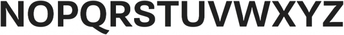 Pluto Sans Bold Regular ttf (700) Font UPPERCASE