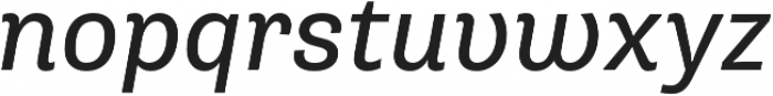 Pluto Sans Regular Italic otf (400) Font LOWERCASE