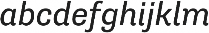 Pluto Sans Regular Italic ttf (400) Font LOWERCASE