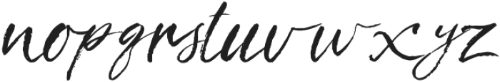 Pluvo Script otf (400) Font LOWERCASE